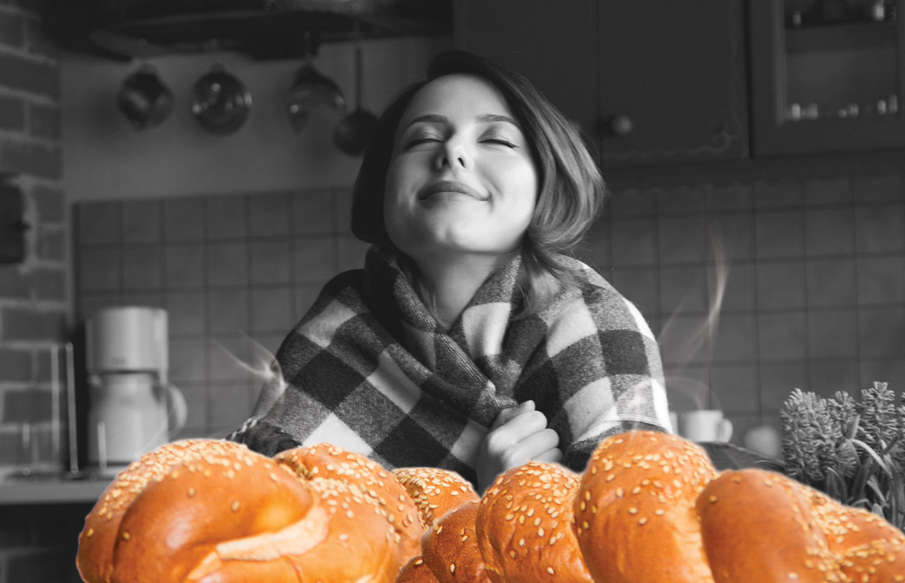 woman width bread