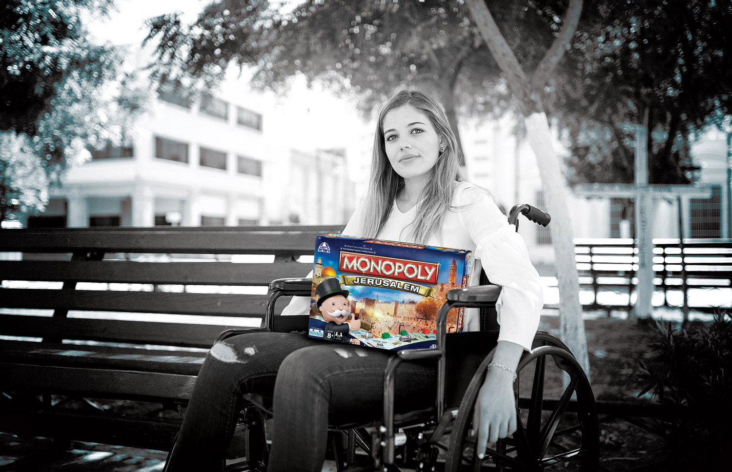 woman in wheelchair